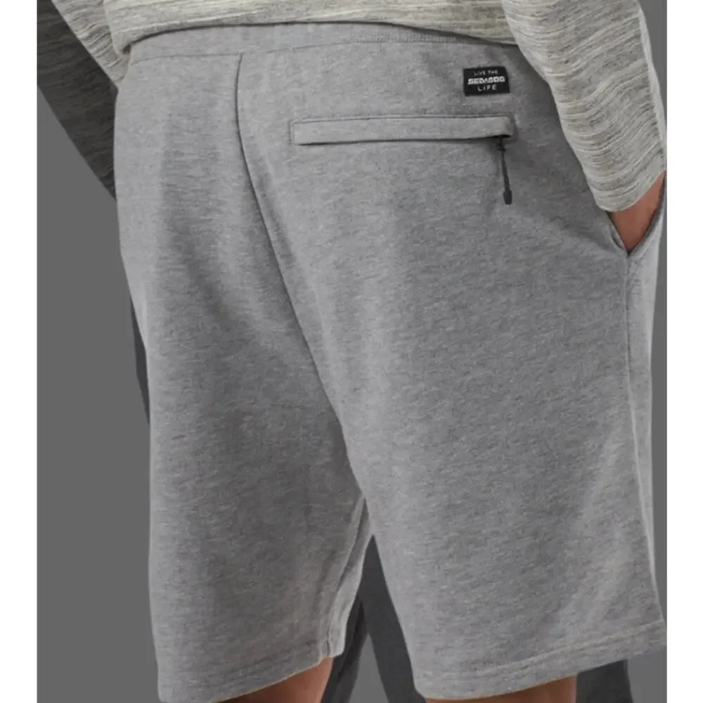 Sea-Doo Men’s French Terry Jogger Shorts Smoke Size XL - Picture 3 of 7